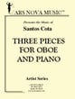 Three Pieces for Oboe and Piano Oboe and Piano cover